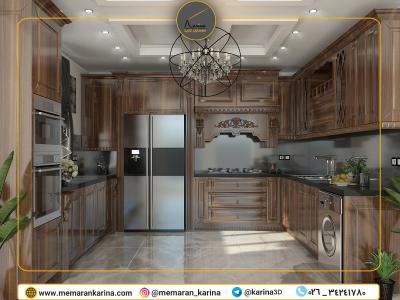 طراحی کابینت کلاسیک