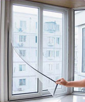 توری پنجره - توری  پنجره upvc دو جداره